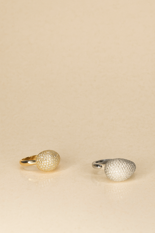 Anello Gocce di Luce Essenza