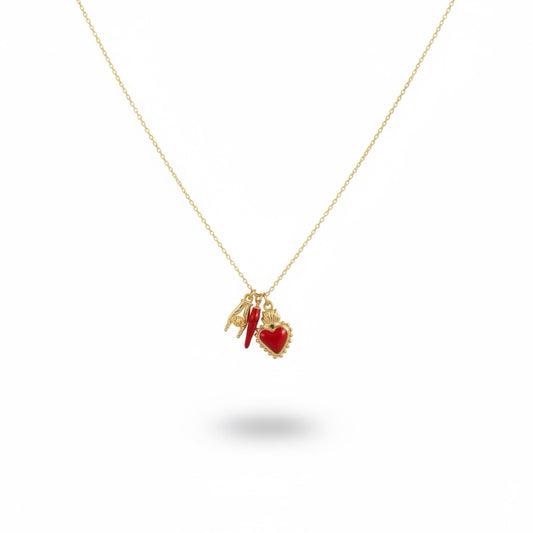 Collana Amore Italiano Gold