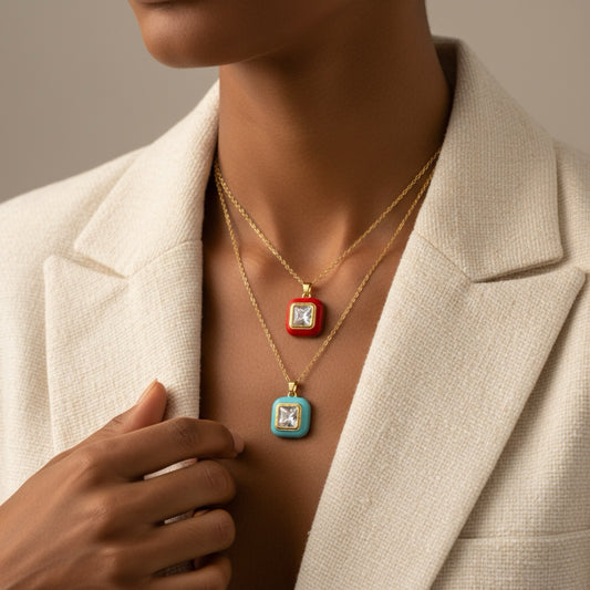 Collana Luce Azzurra