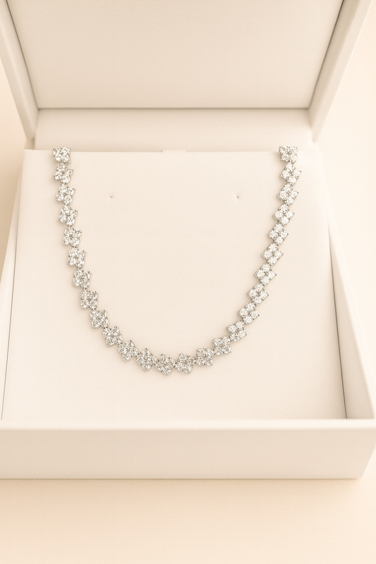 Collana Fiore D’Inverno Argento