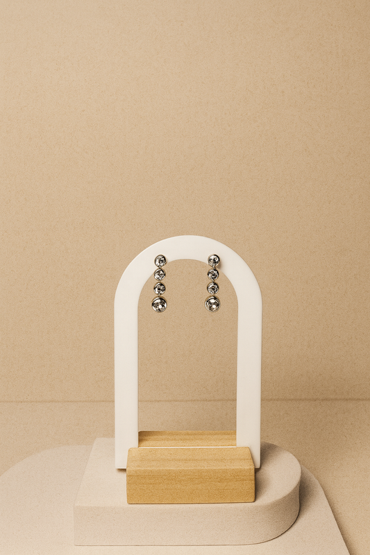 Orecchini Gocce di Luna Silver