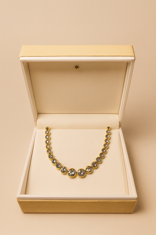 Collana Gocce Di Luna Gold