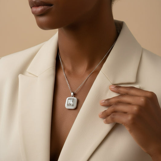Collana Luce Bianca
