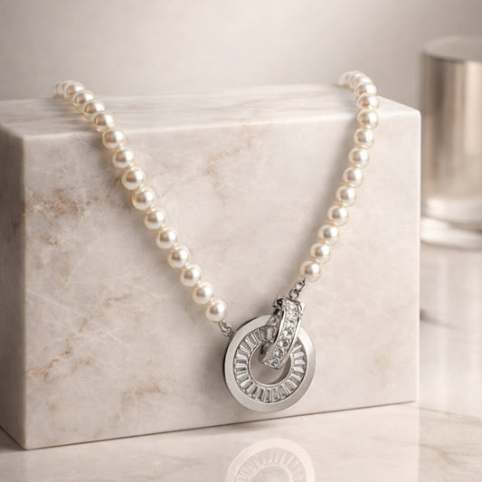 Collana Cerchio Gentile Silver