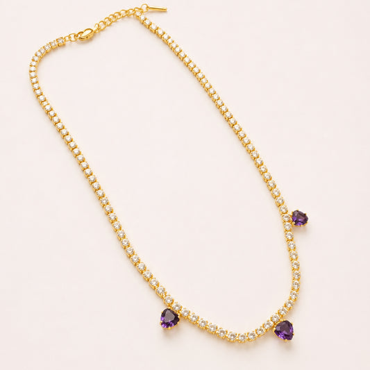 Collana Viola Lumière